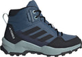adidas Junior Terrex AX4R Mid RAIN.RDY Walking Boots - Blue