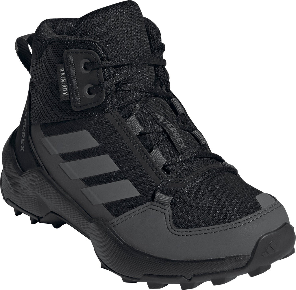 adidas Junior Terrex AX4R Mid RAIN.RDY Walking Boots - Black
