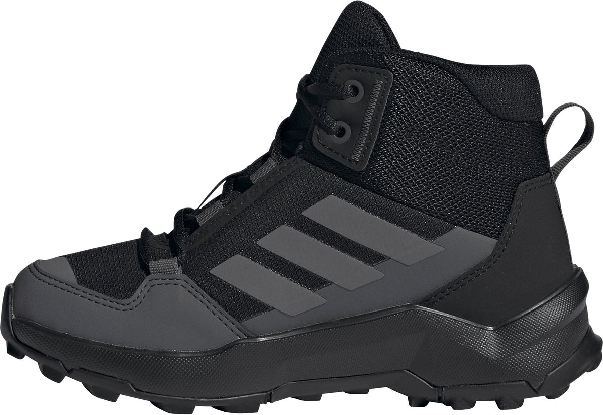 adidas Junior Terrex AX4R Mid RAIN.RDY Walking Boots - Black