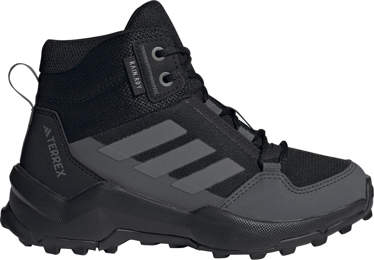 adidas Junior Terrex AX4R Mid RAIN.RDY Walking Boots - Black