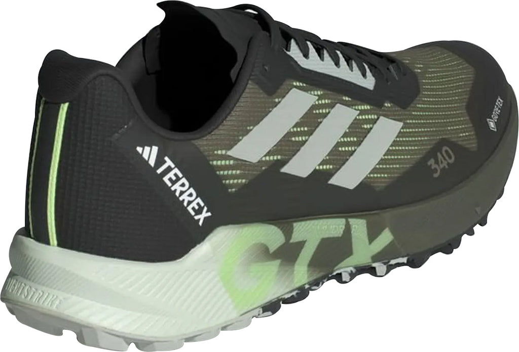 adidas Men's Terrex Agravic Flow 2 GORE-TEX Trail Running Shoes - Green