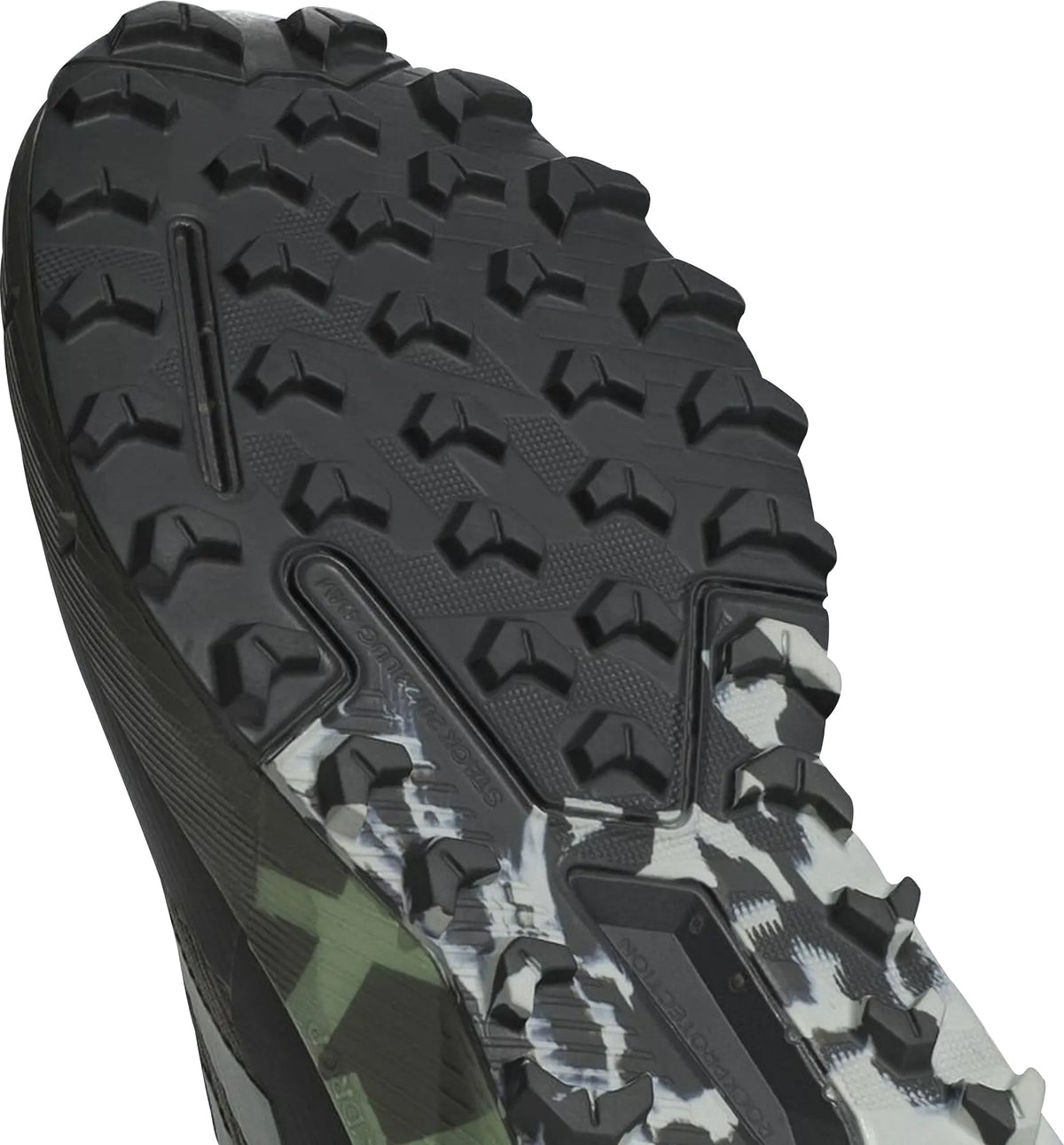 adidas Men's Terrex Agravic Flow 2 GORE-TEX Trail Running Shoes - Green