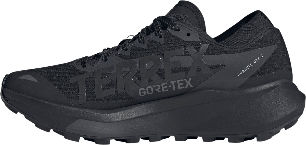 adidas Men's Terrex Agravic GORE-TEX 2 Trail Running Shoes - Black