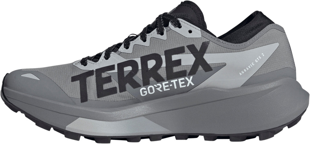 adidas Men's Terrex Agravic GORE-TEX 2 Trail Running Shoes - Grey