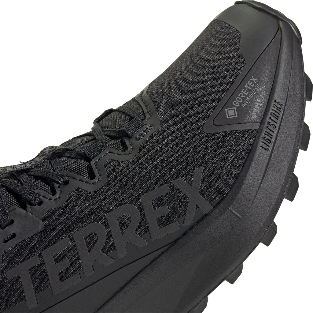 adidas Men's Terrex Agravic GORE-TEX Trail Running Shoes - Black