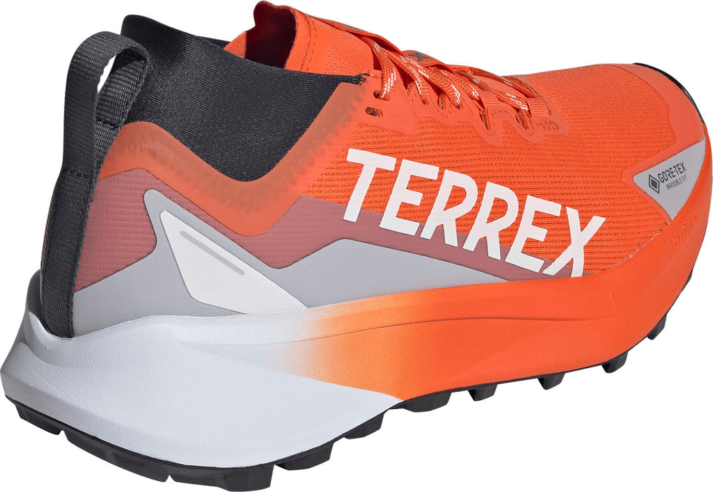 adidas Men's Terrex Agravic GORE-TEX Trail Running Shoes - Orange
