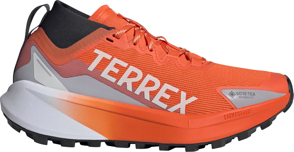 adidas Women's Terrex Agravic GORE-TEX Trail Running Shoes - Orange