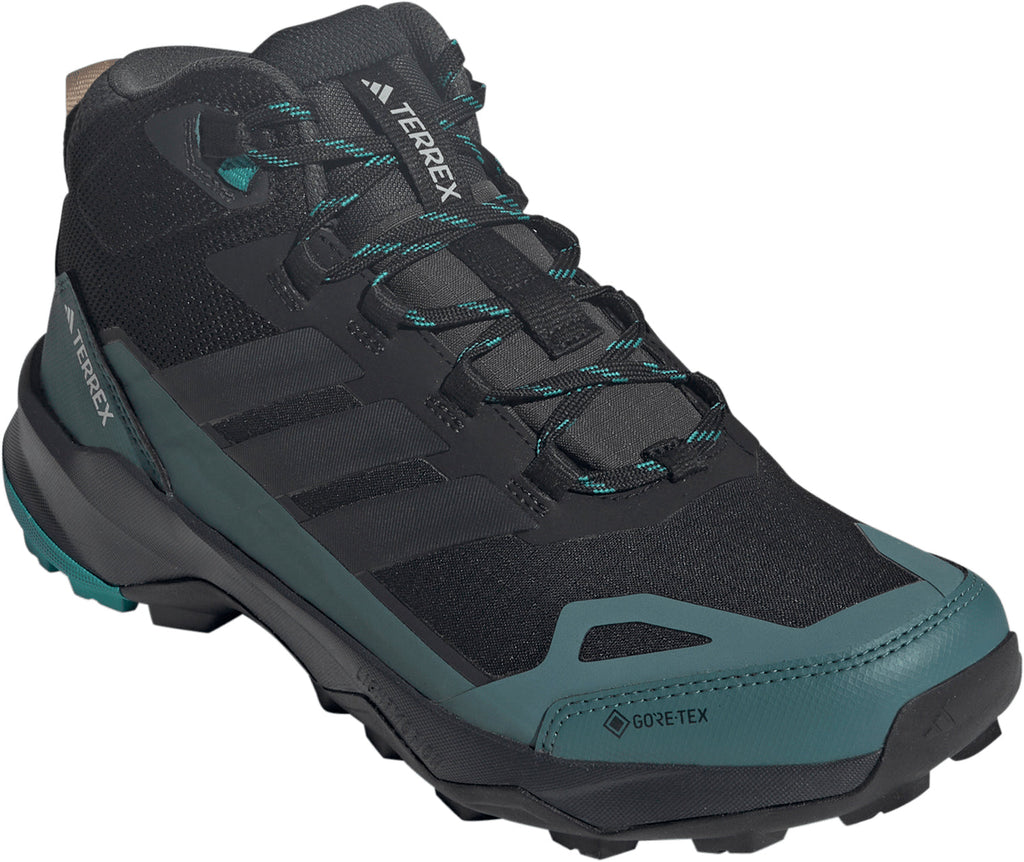 adidas Men's Terrex Skychaser AX5 Mid GORE-TEX Walking Shoes - Black