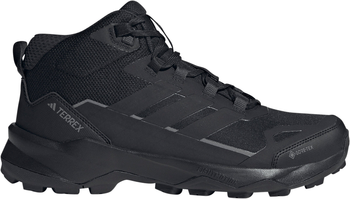 adidas Men's Terrex Skychaser AX5 Mid GORE-TEX Walking Shoes - Black