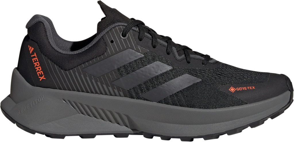 adidas Men's Terrex Soulstride Flow GORE-TEX Trail Running Shoes - Black