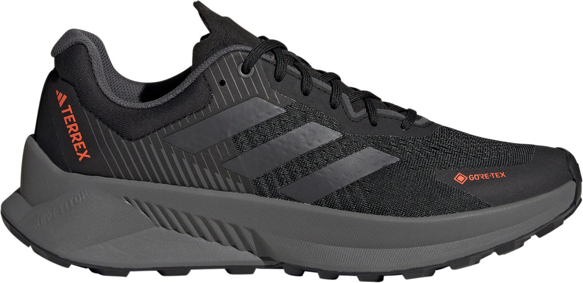adidas Men's Terrex Soulstride Flow GORE-TEX Trail Running Shoes - Black