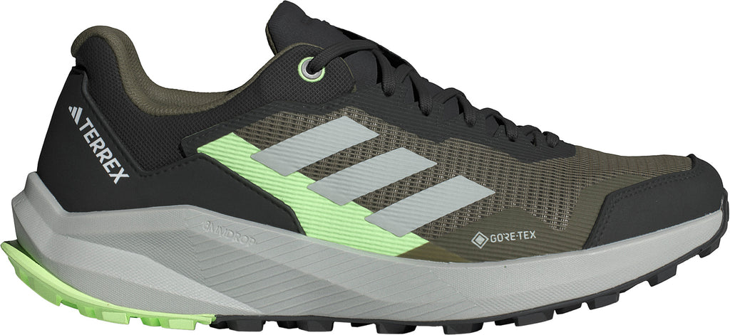 adidas Men's Terrex Trail Rider GORE-TEX Trail Running Shoes - Green