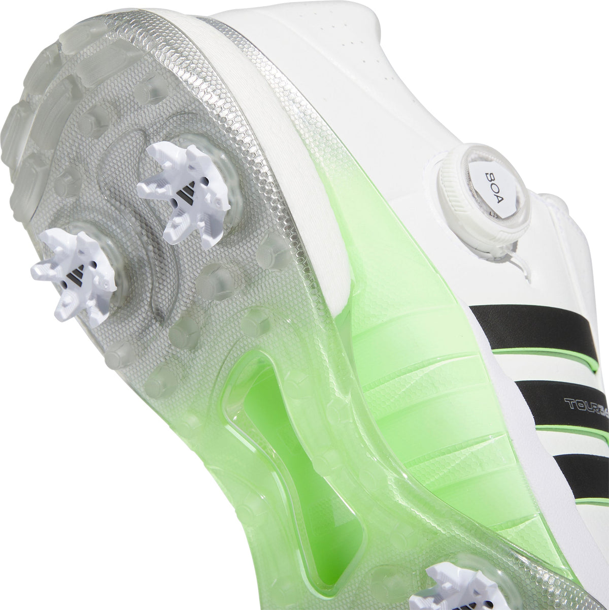 adidas Men's Tour360 24 BOA Golf Shoes - White