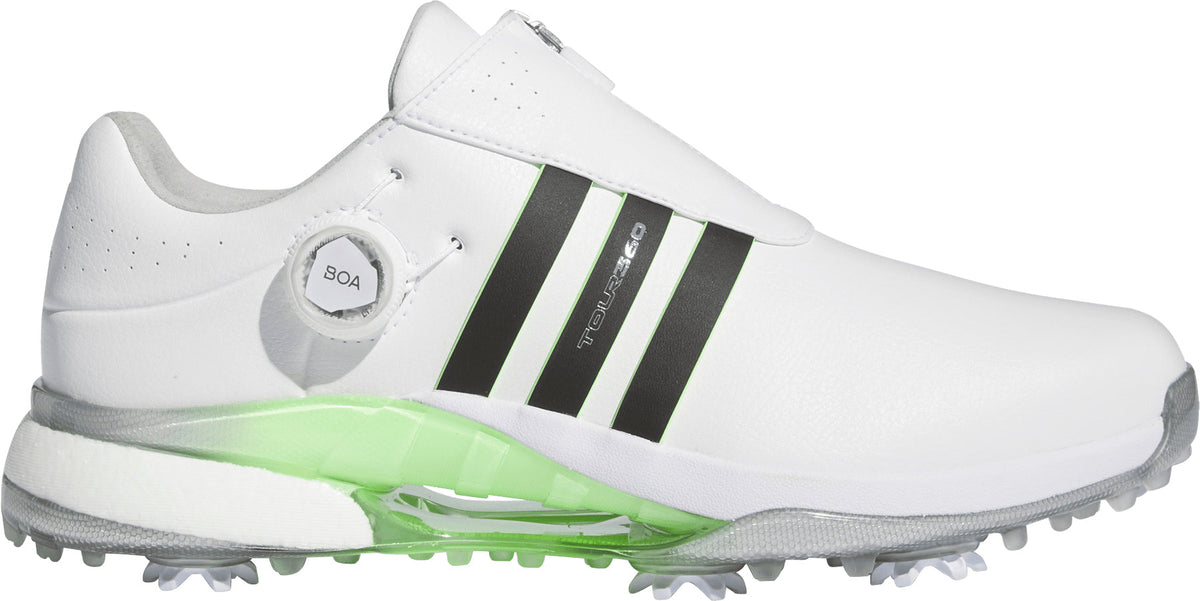 adidas Men's Tour360 24 BOA Golf Shoes - White