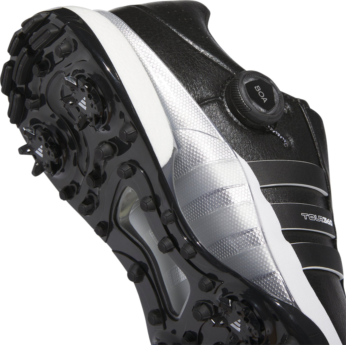 adidas Men's Tour360 24 BOA Golf Shoes - Black