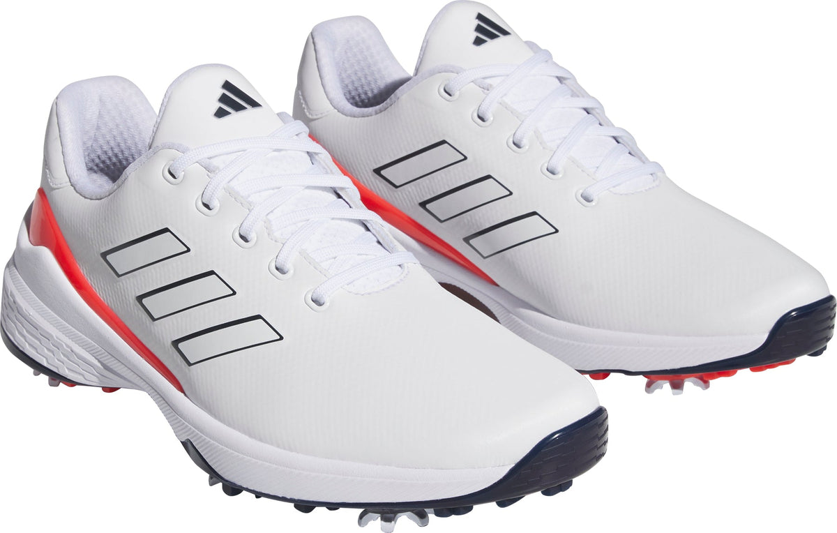 adidas Men's ZG23 Spiked Golf Shoes - White