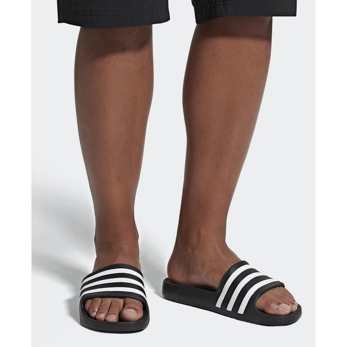 adidas Adilette Aqua Slides - Black