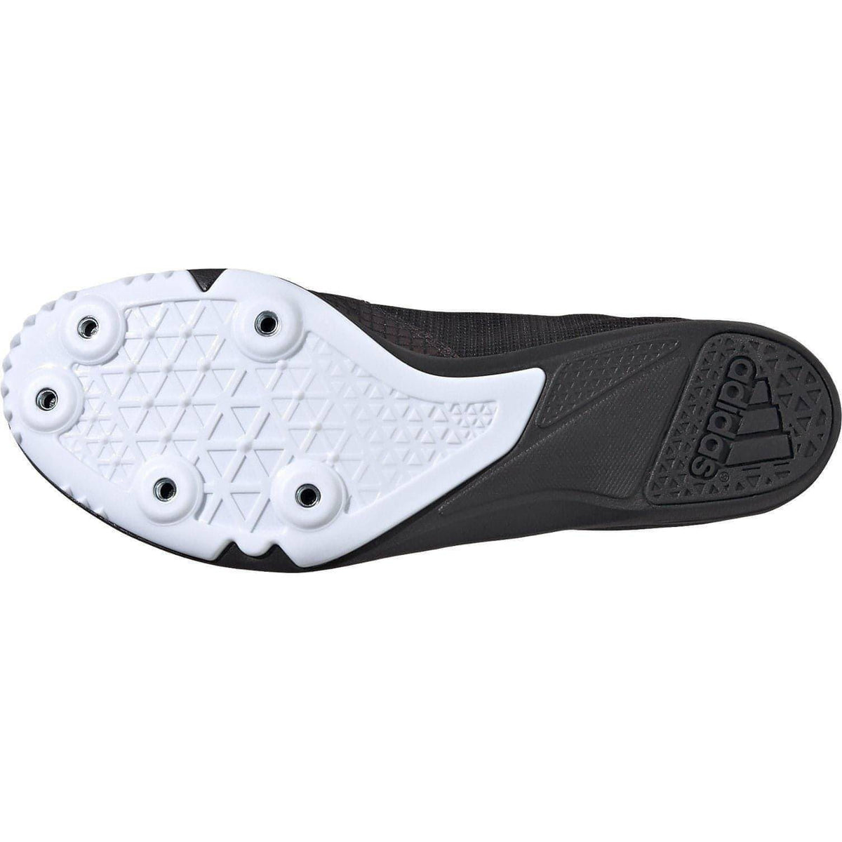 adidas Women's Distancestar Running Spikes - Black