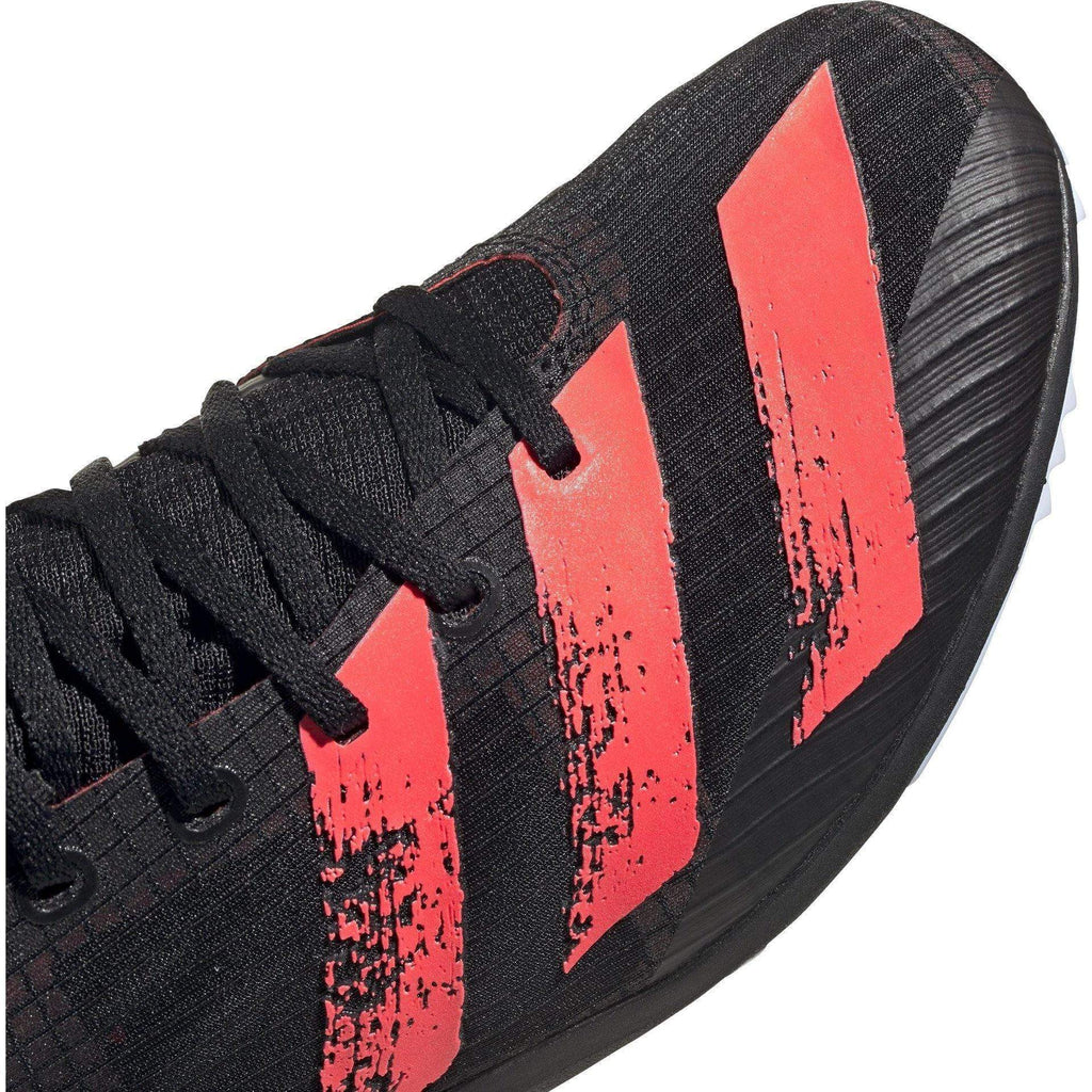 adidas Women's Distancestar Running Spikes - Black