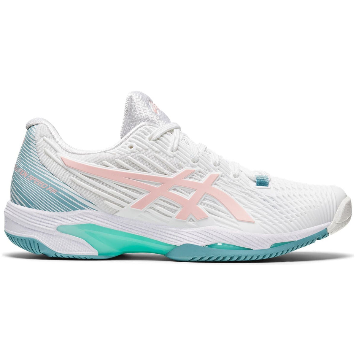 Asics Women's Solution Speed FF 2 Tennis Shoes - White