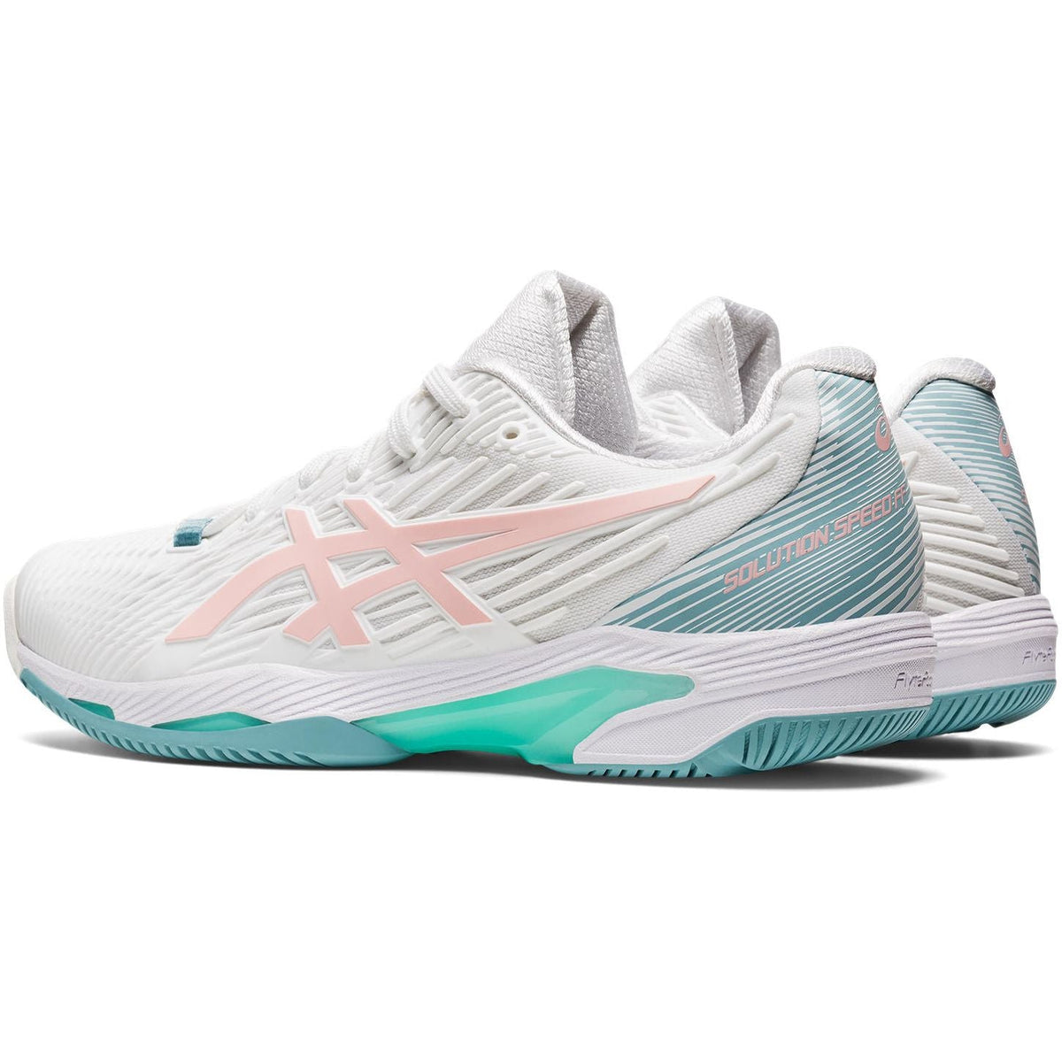 Asics Women's Solution Speed FF 2 Tennis Shoes - White