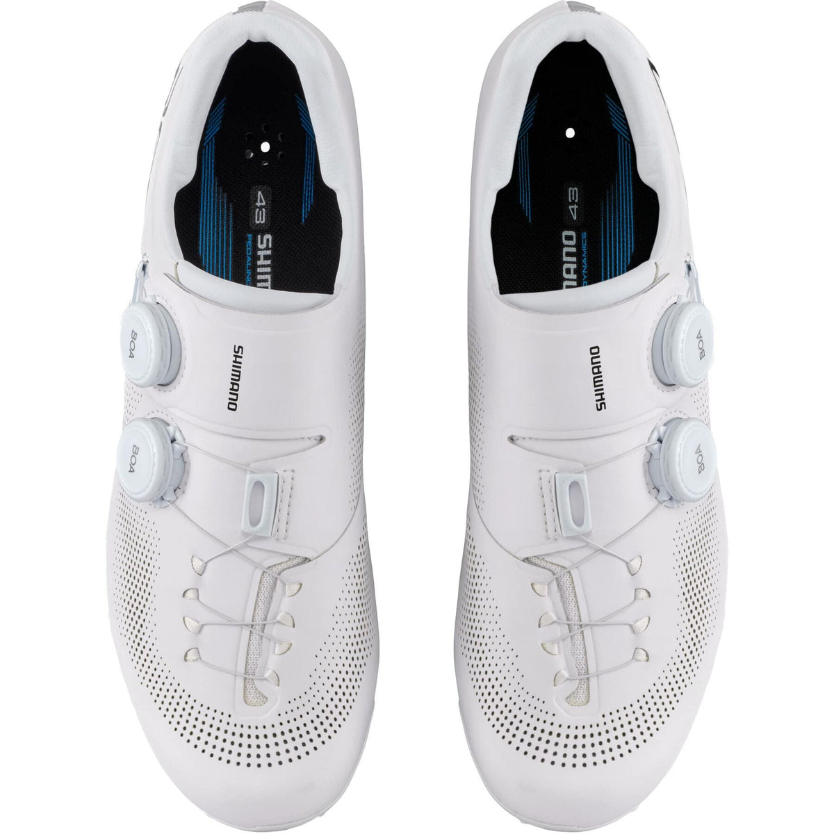Shimano RC703 Road Cycling Shoes - White