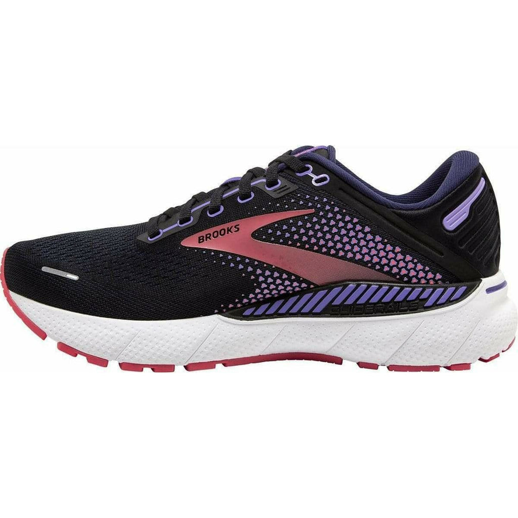 Brooks Women's Adrenaline GTS 22 Wide Fit Running Shoes - Black