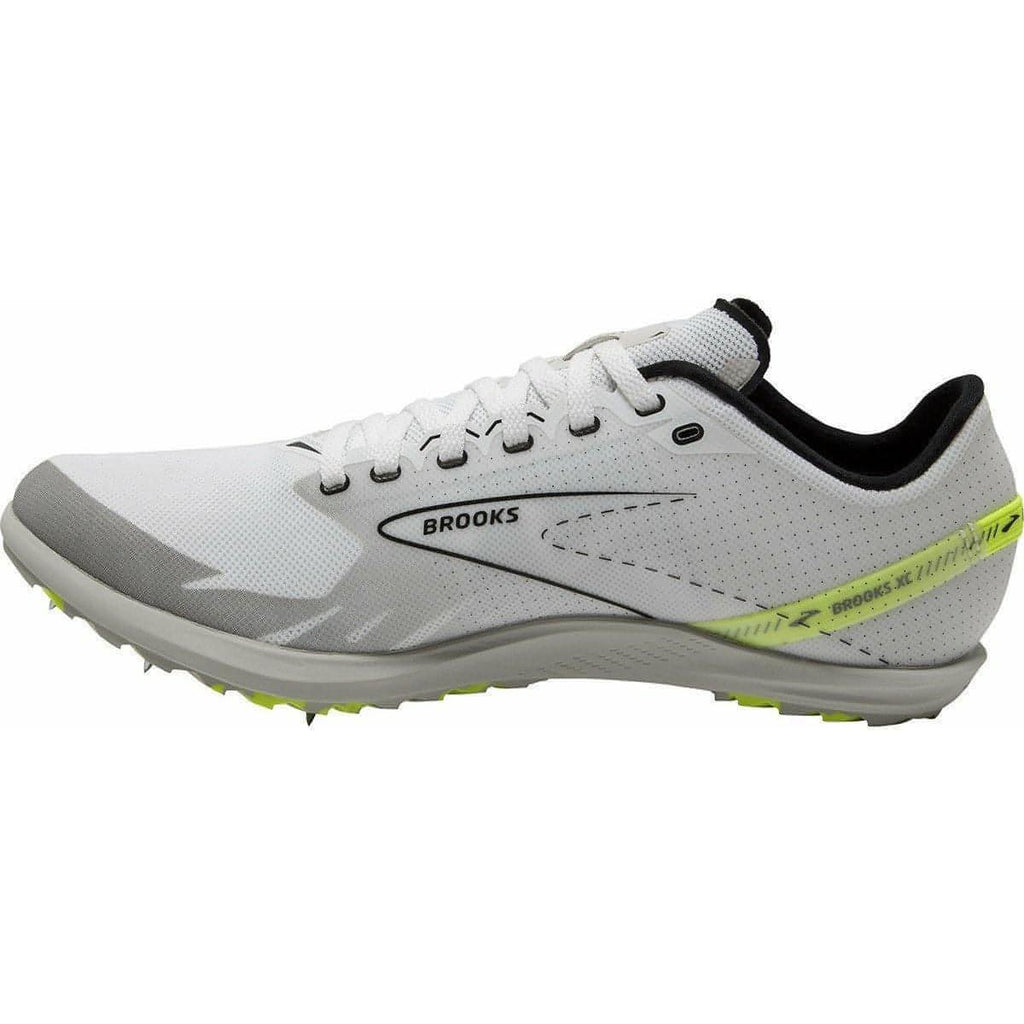 Brooks Draft XC Cross Country Spikes - White
