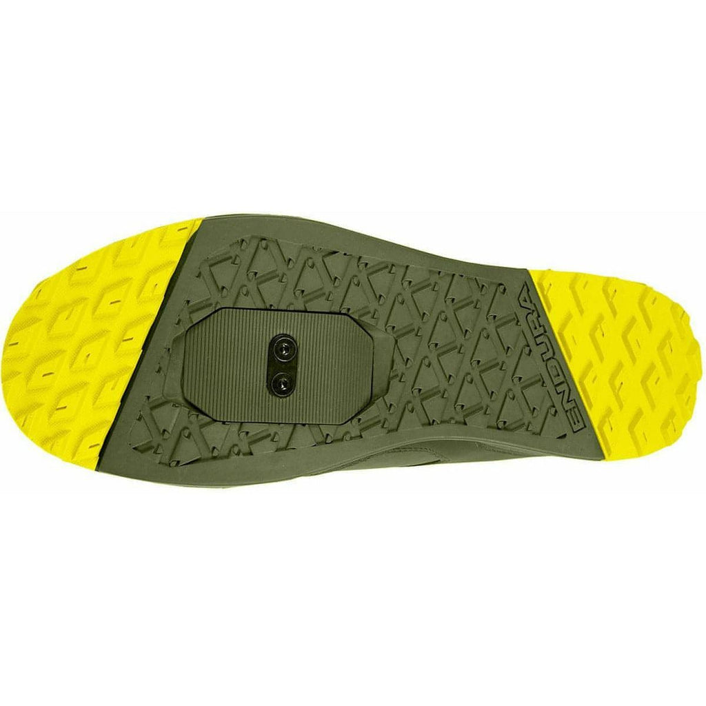 Endura Men's MT500 Burner Clipless MTB Cycling Shoes - Green
