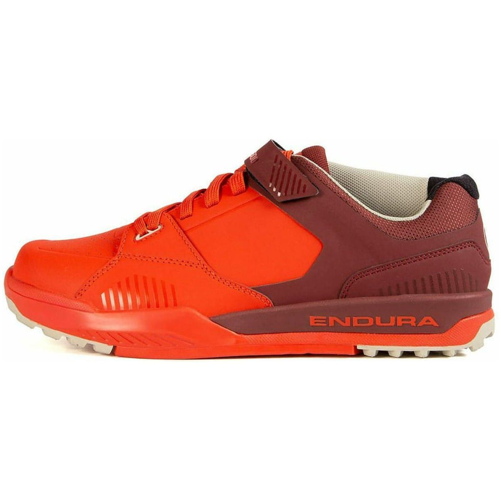 Endura Men's MT500 Burner Clipless MTB Cycling Shoes - Red