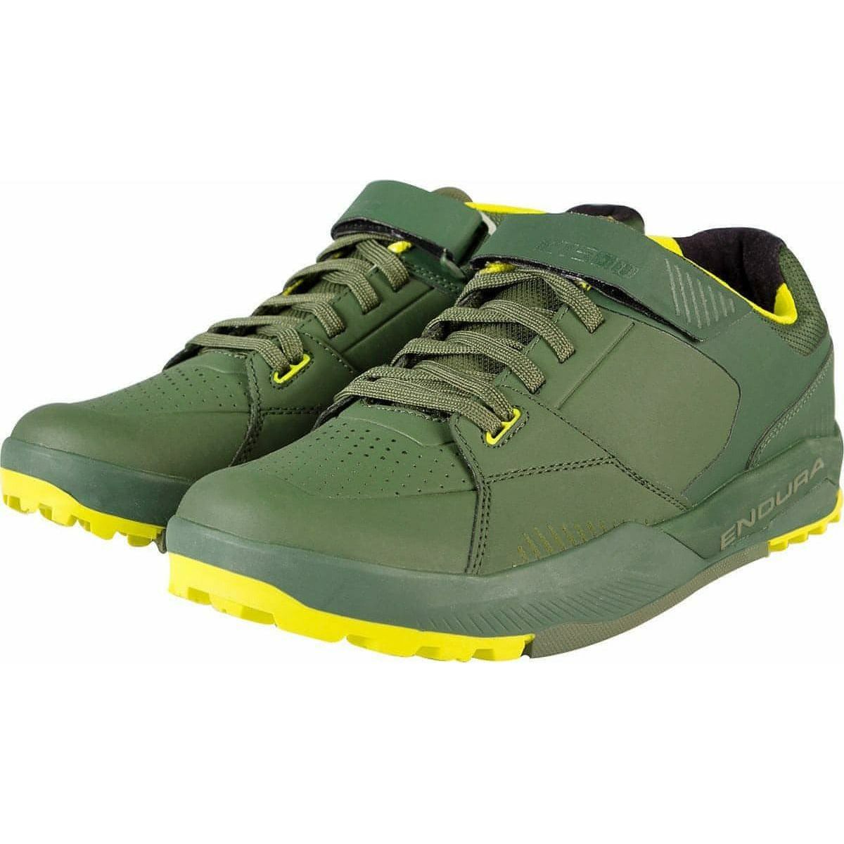Endura Men's MT500 Burner Flat MTB Cycling Shoes - Green