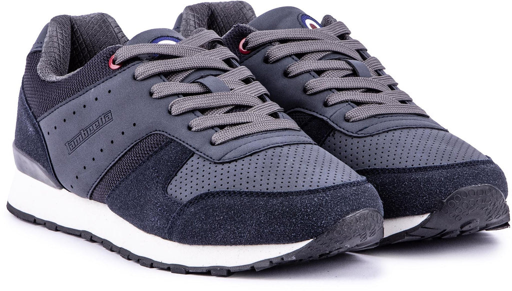 Lambretta Men's Echo 2 Trainers - Navy