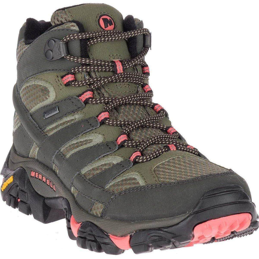 Merrell Women's Moab 2 GORE-TEX Mid Walking Boots - Grey