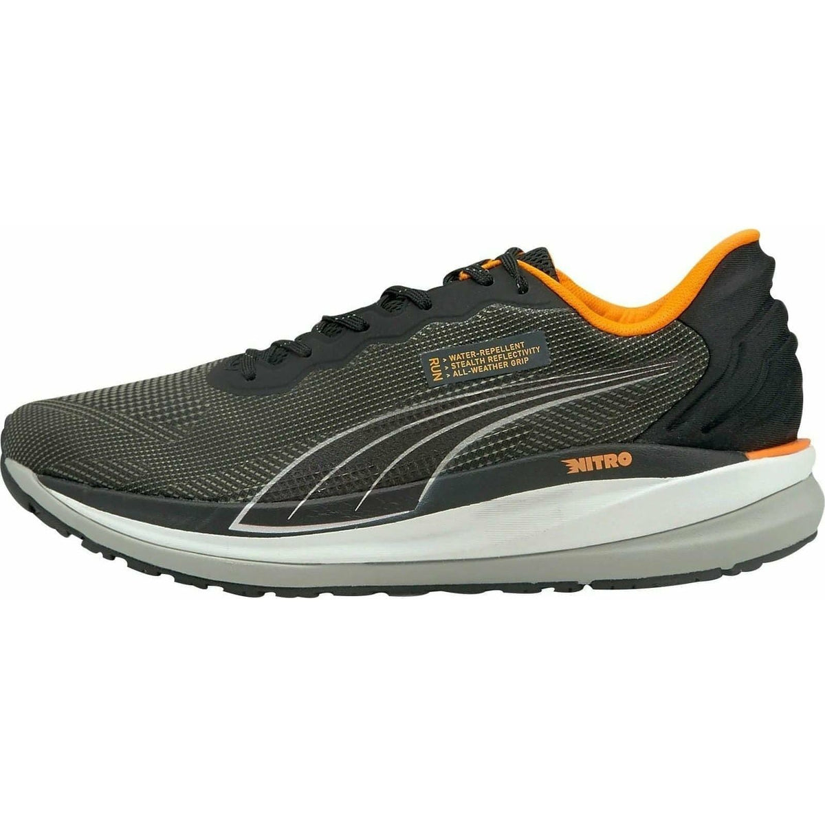 Puma Men's Magnify Nitro WTR Running Shoes - Black
